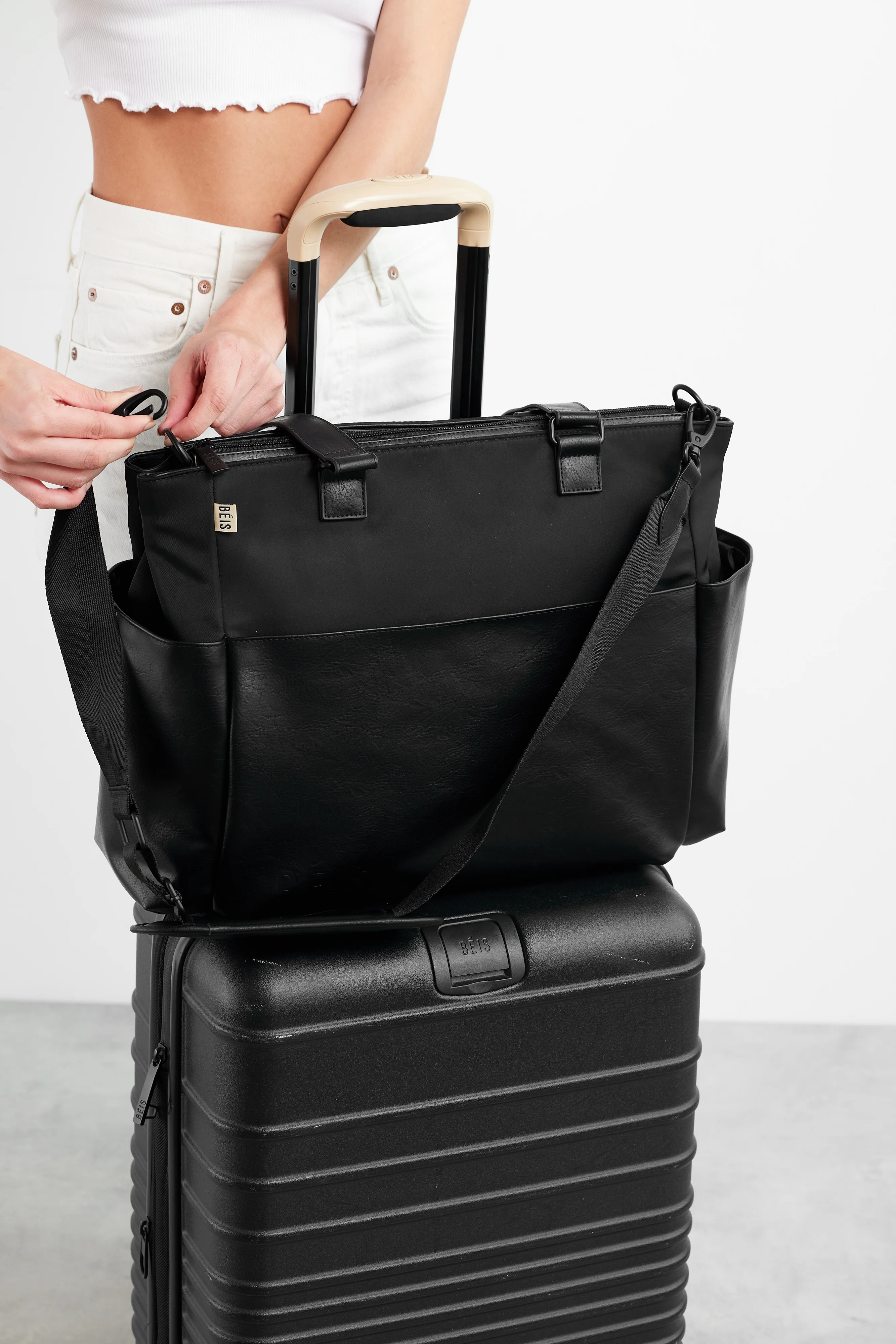 The Diaper Bag in Black - Image 11