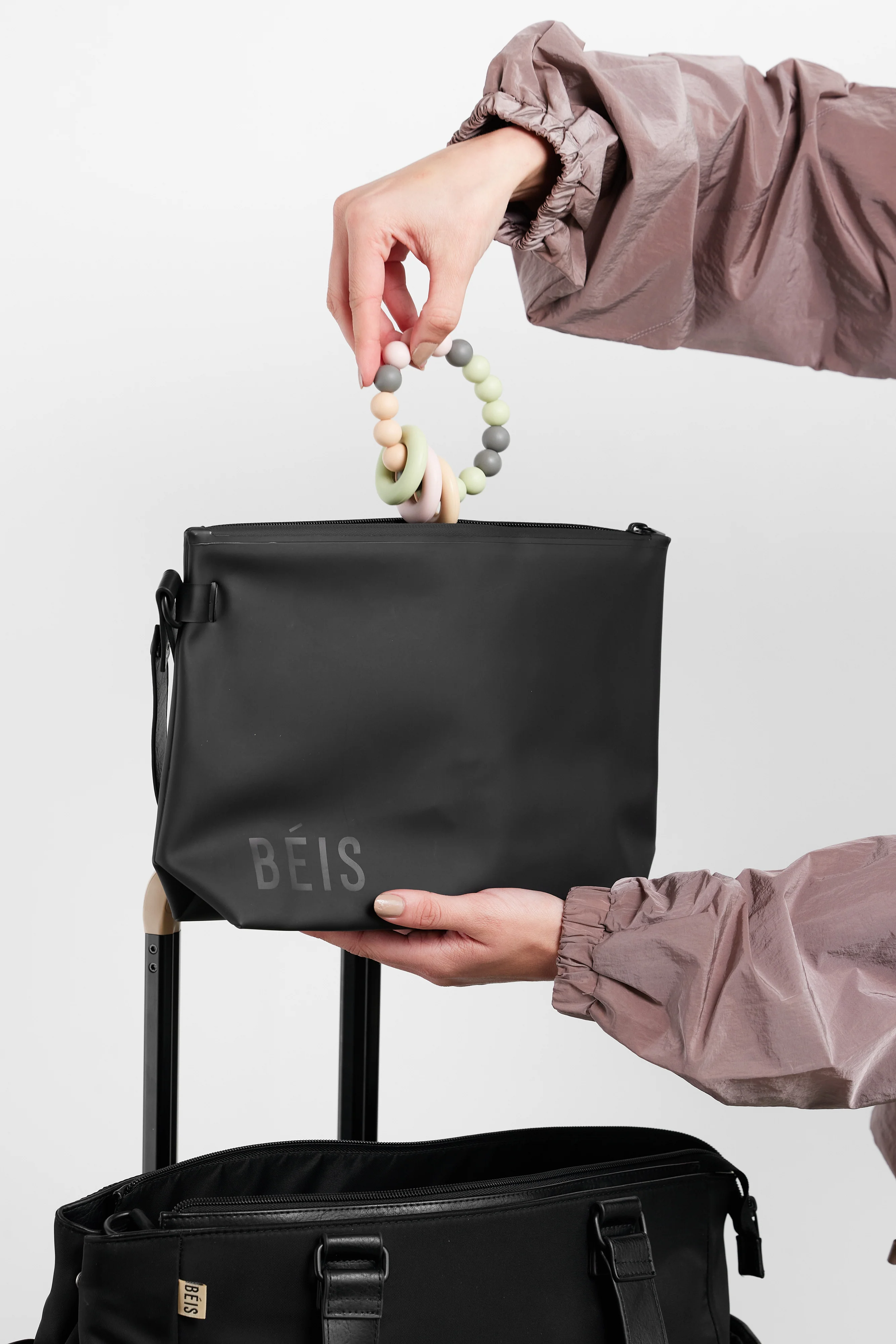 The Diaper Bag in Black - Image 6