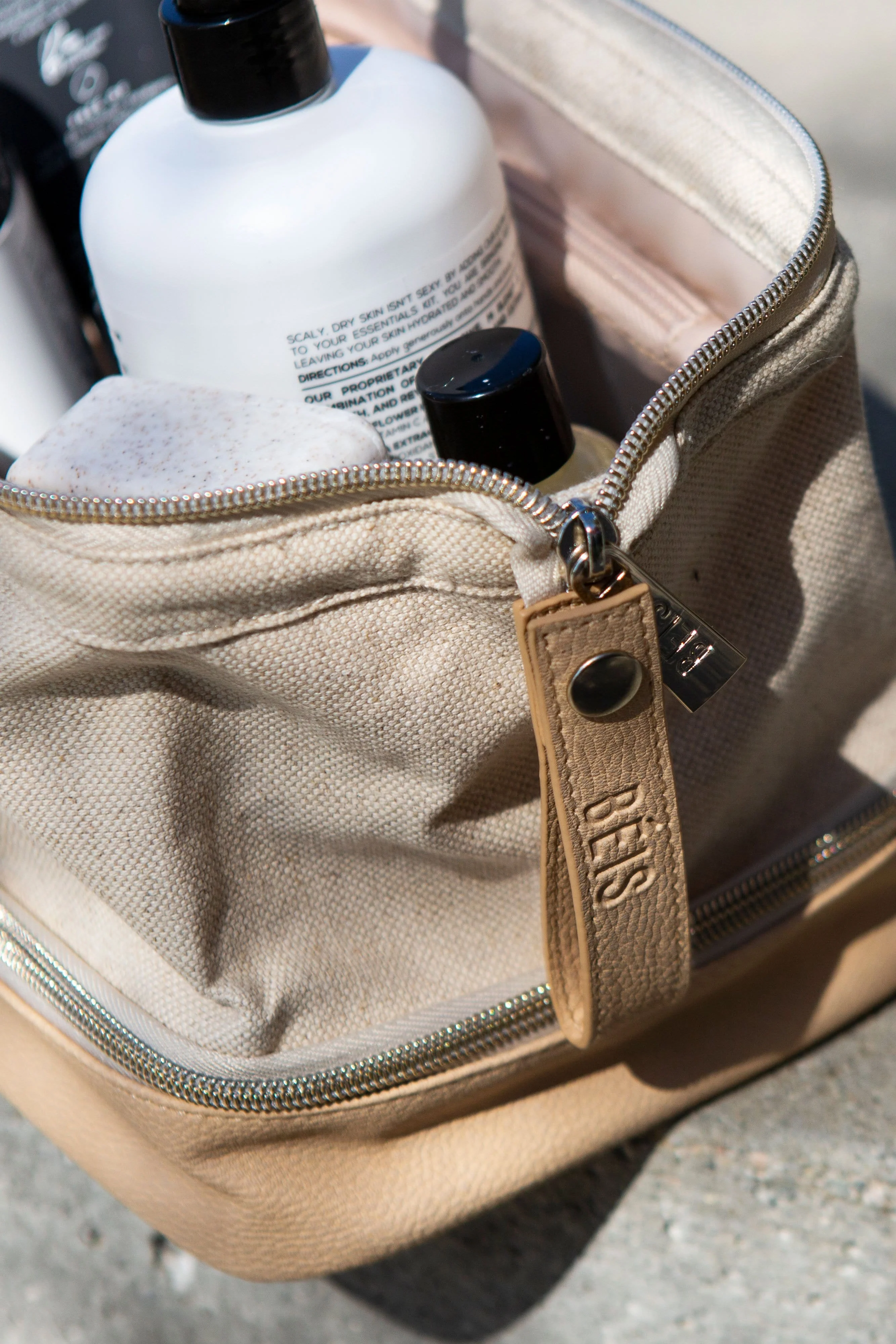 The Dopp Kit in Beige - Image 12