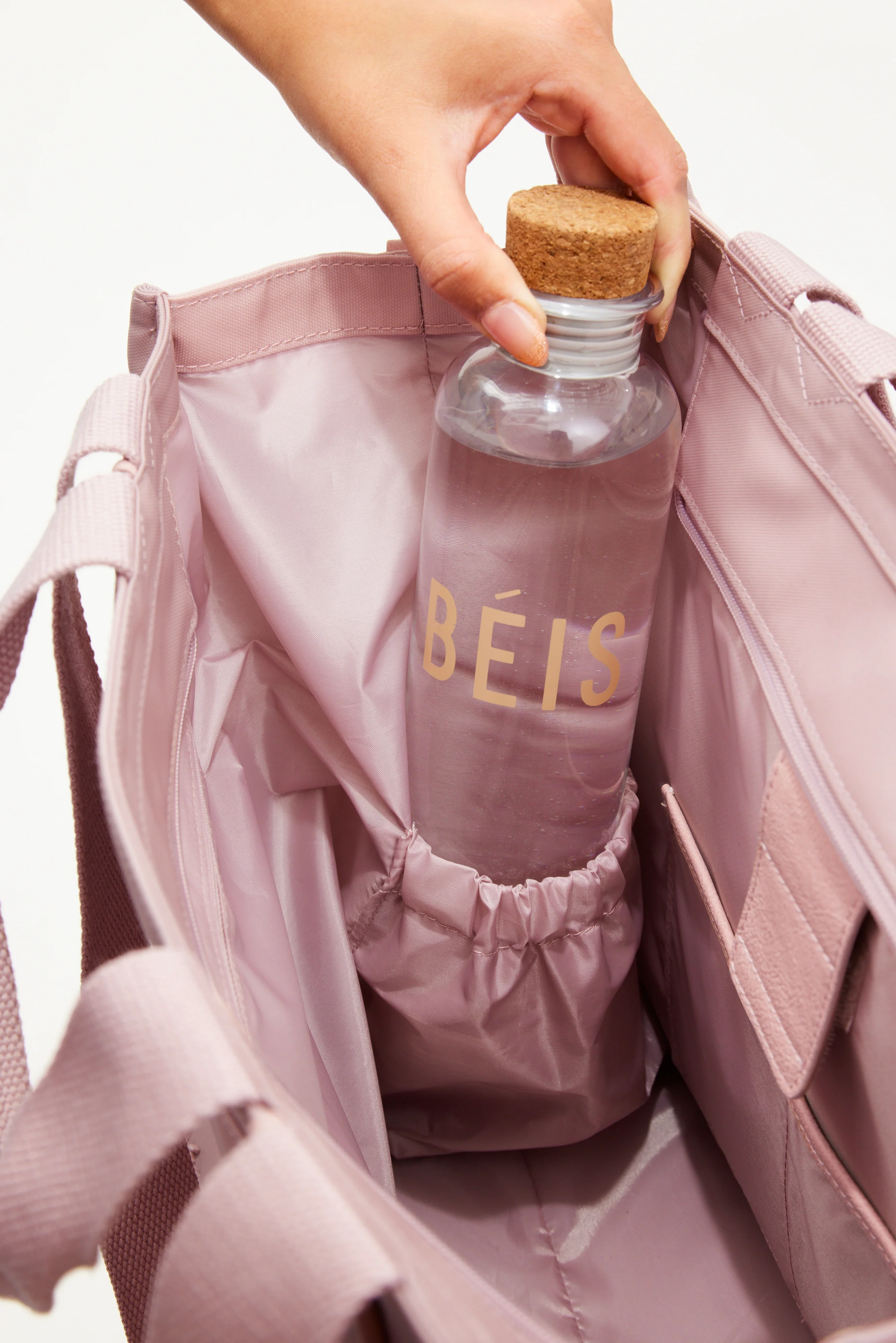 The East To West Tote in Atlas Pink - Image 9