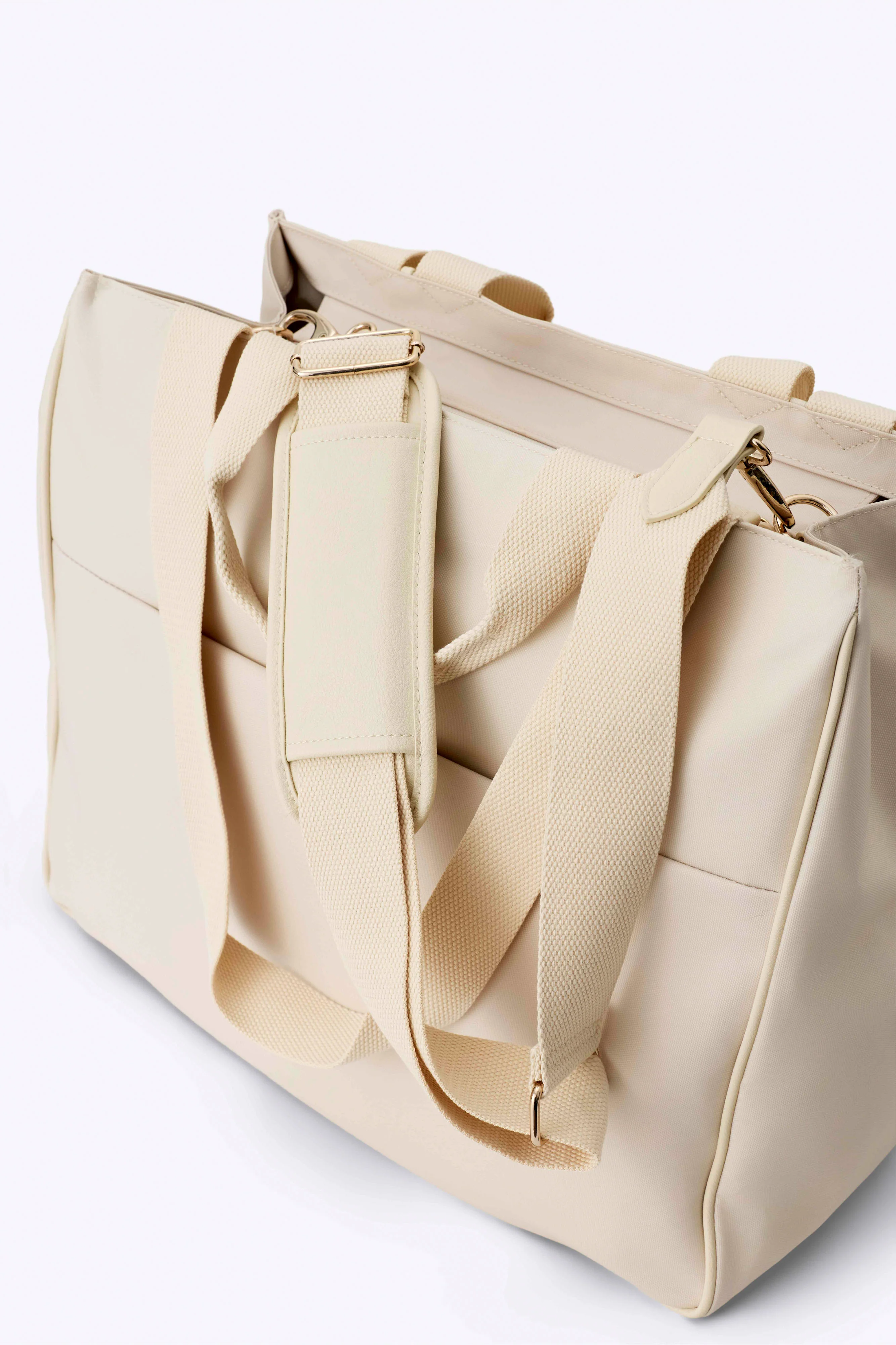 The East To West Tote in Beige - Image 3