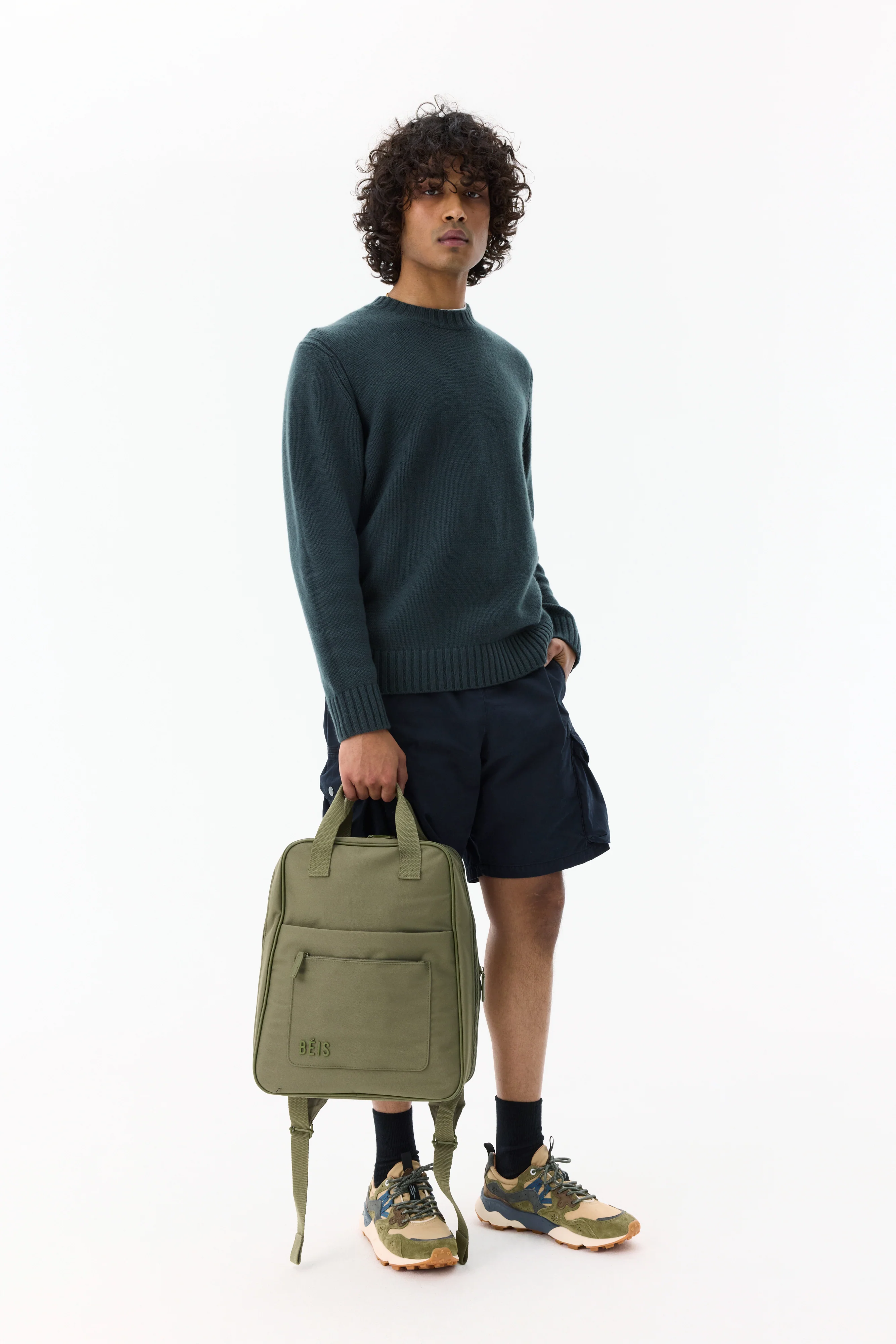 The Expandable Backpack in Olive - Image 7