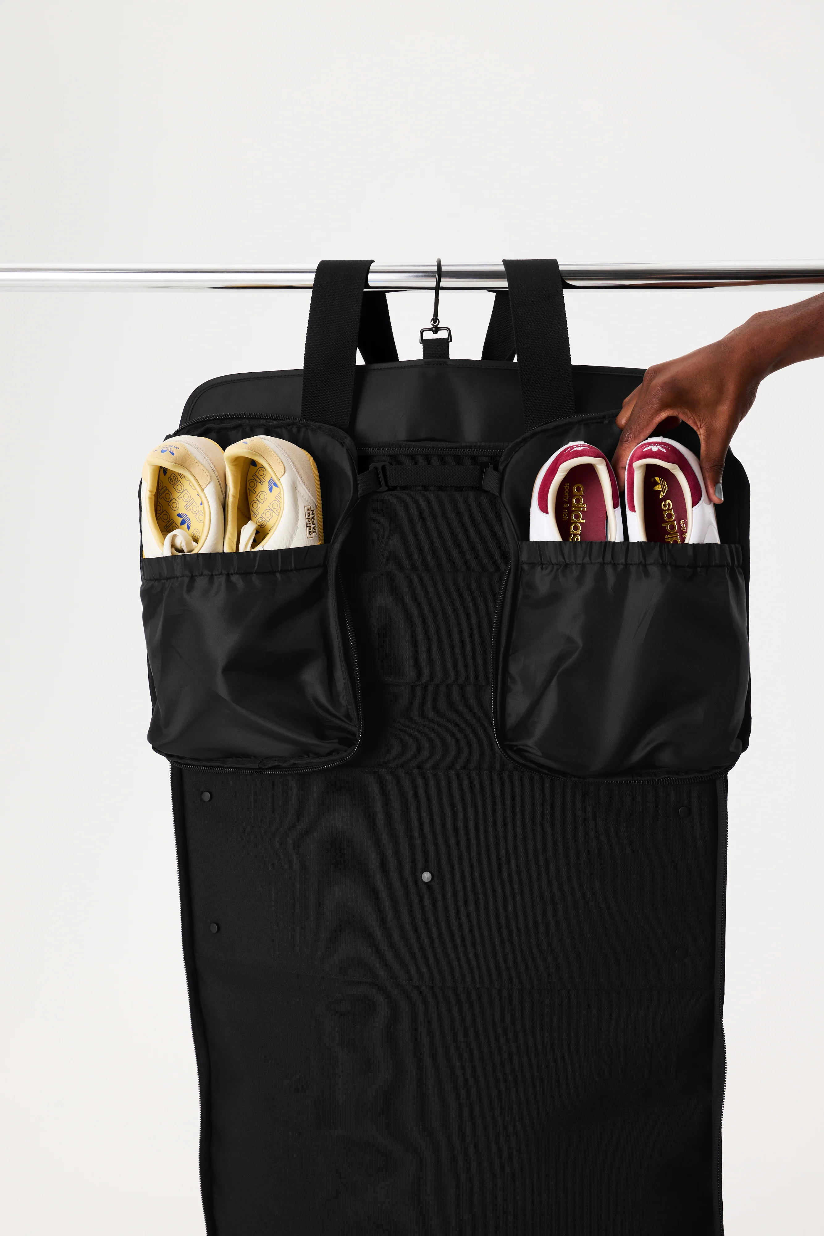 The Garment Duffle Bag in Black - Image 3