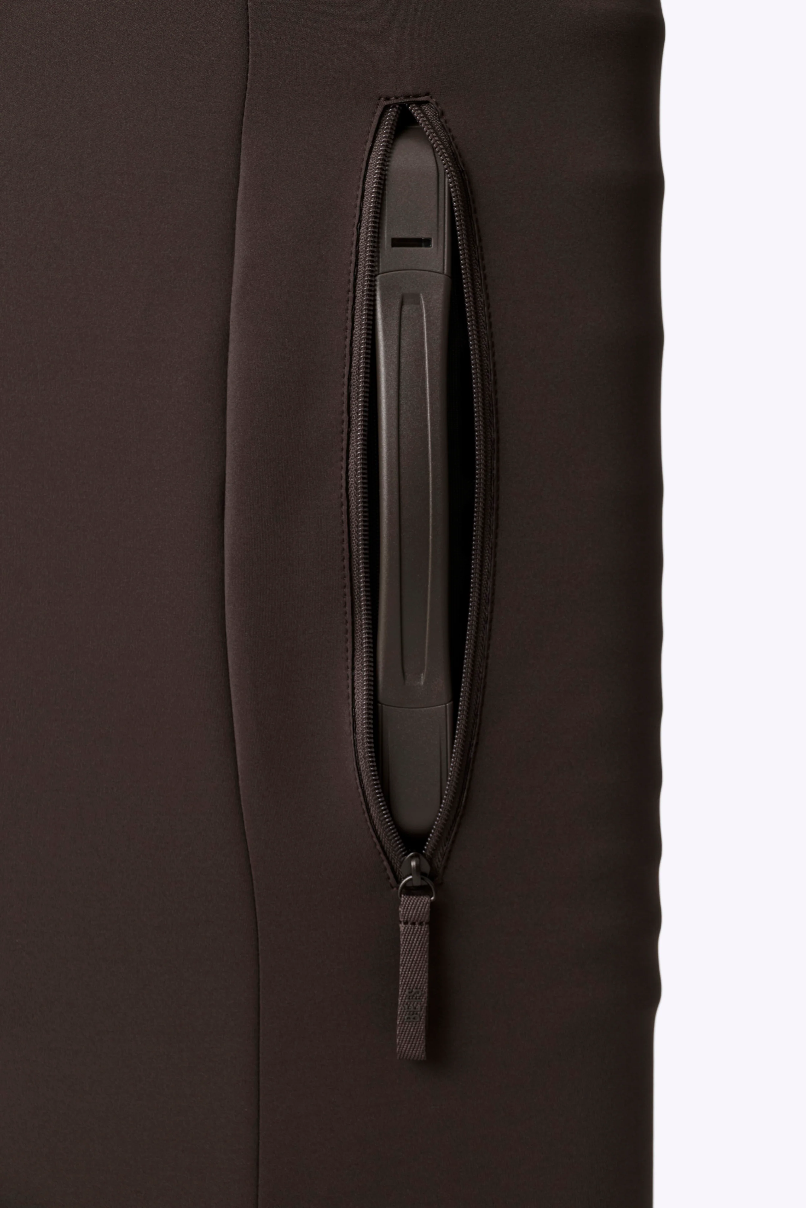 The Hybrid Carry-On Luggage Cover in Espresso - Image 6