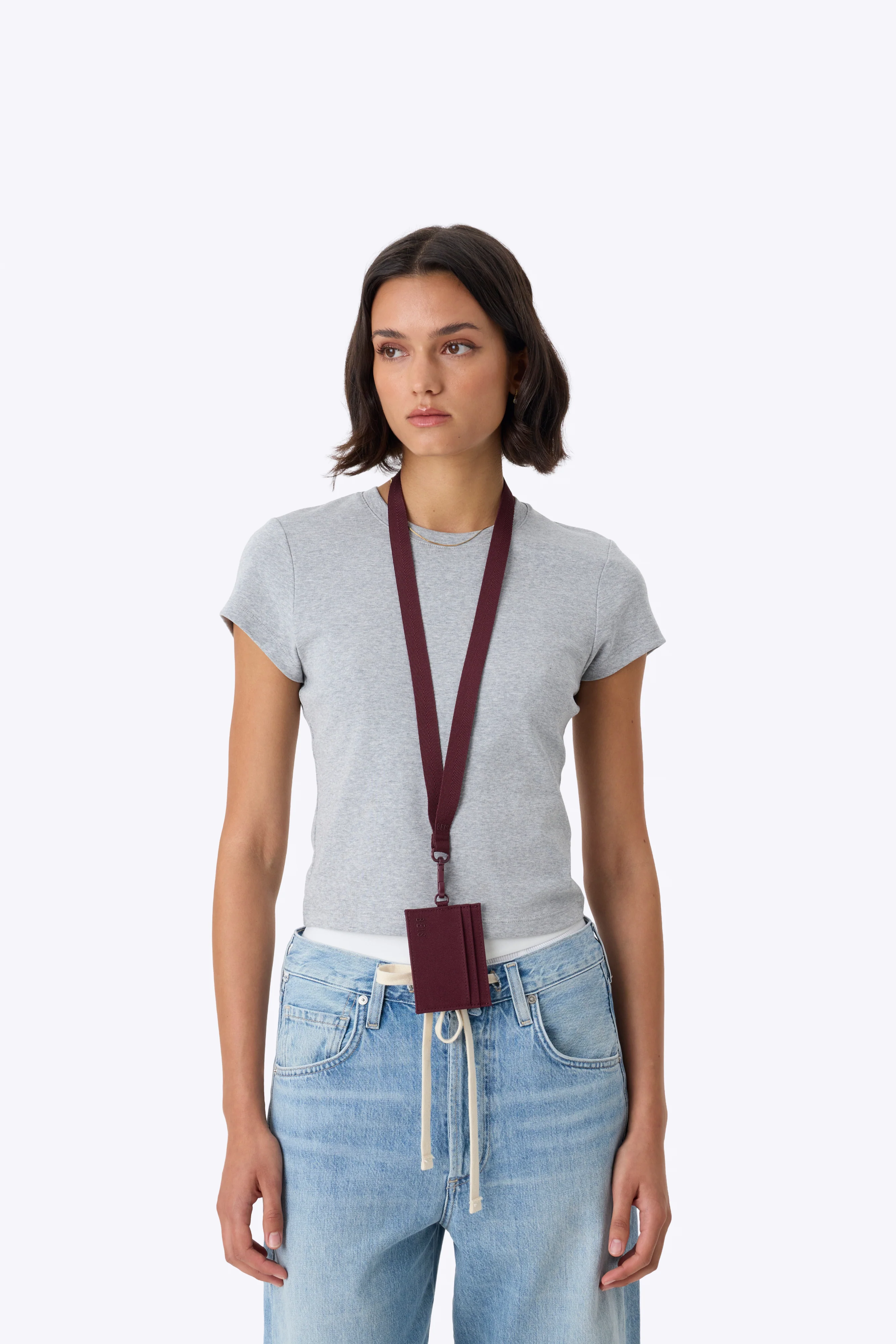 The ID Card Holder in Burgundy - Image 3