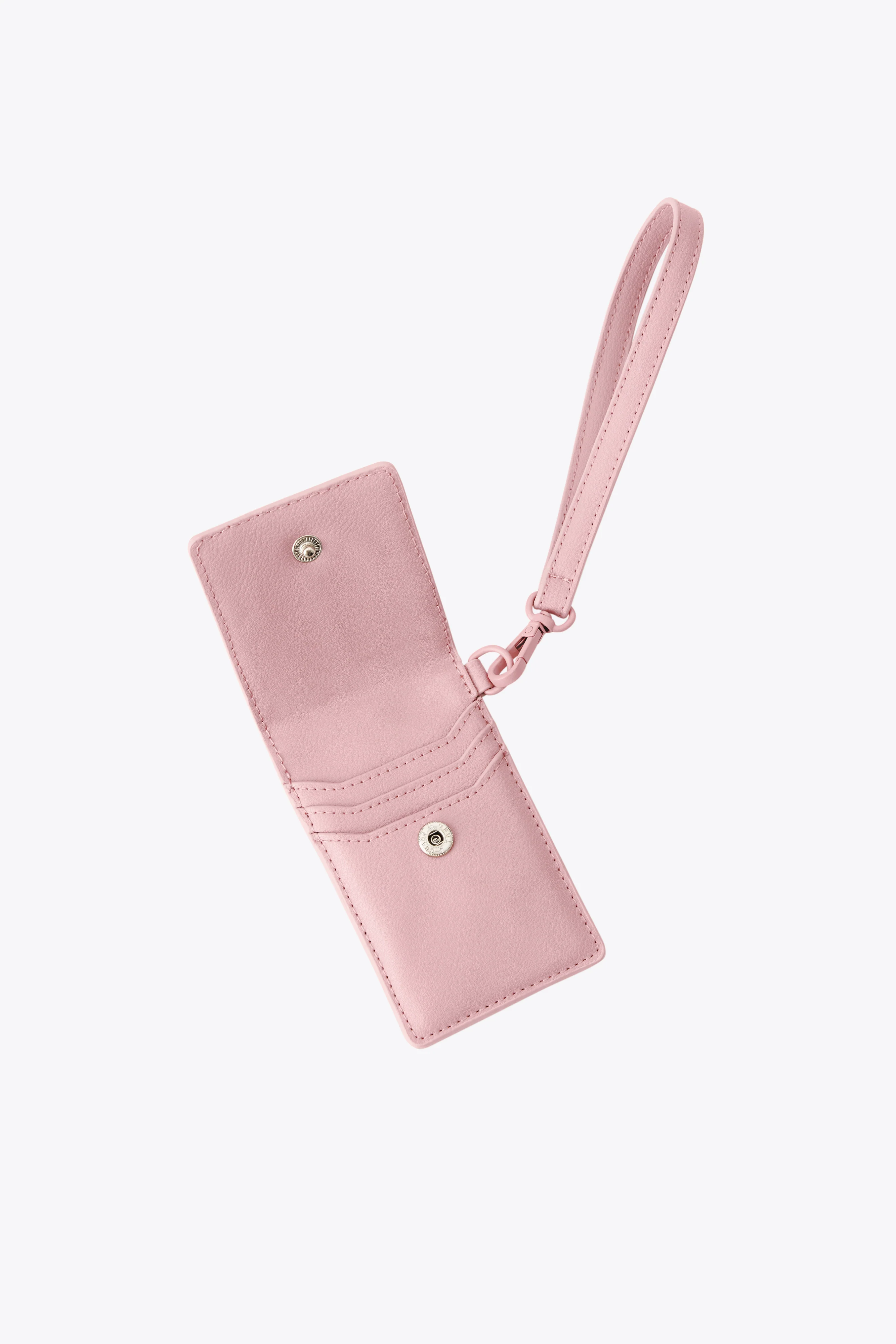 The ID Wristlet in Atlas Pink - Image 3