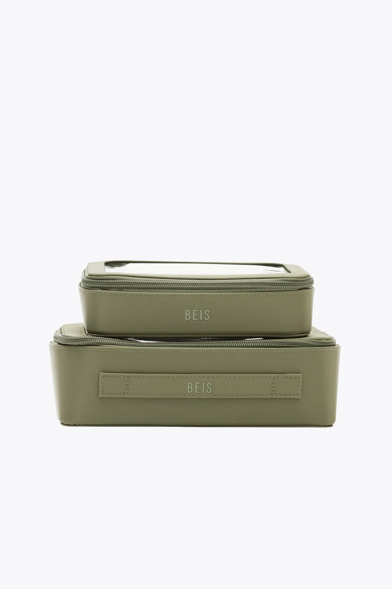 The In Flight Cosmetic Set in Olive - Image 3