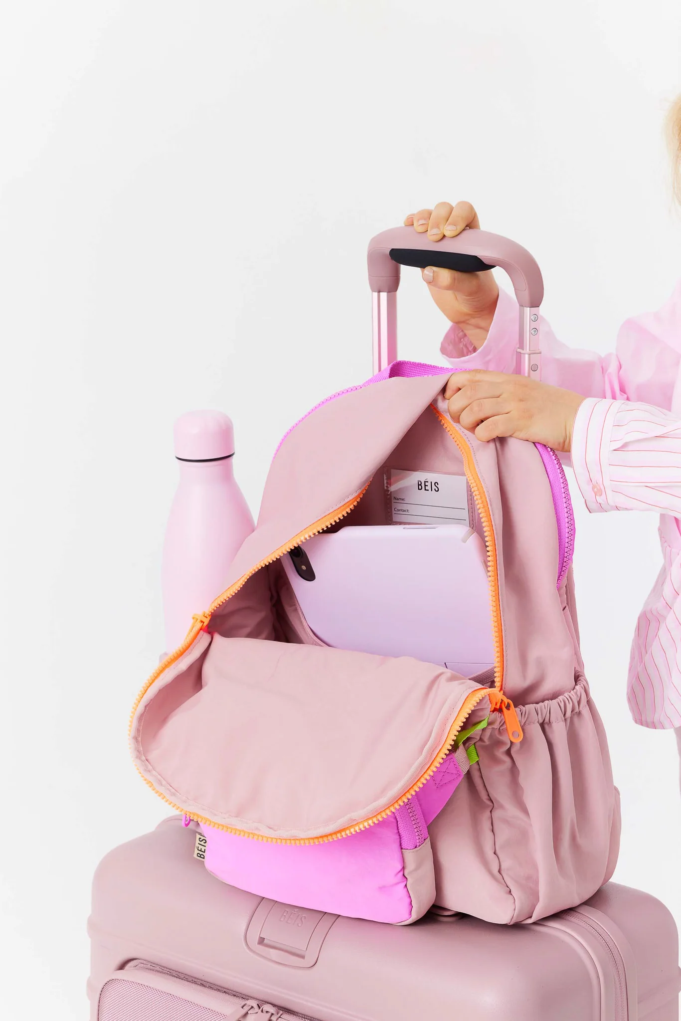 The Kids Backpack in Atlas Pink - Image 6
