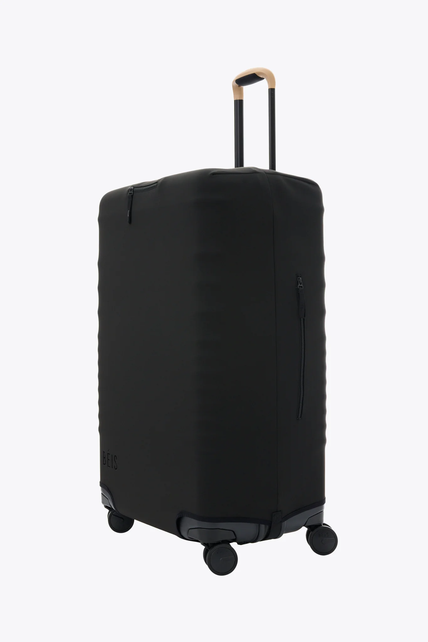 The Large Check-In Luggage Cover in Black - Image 3