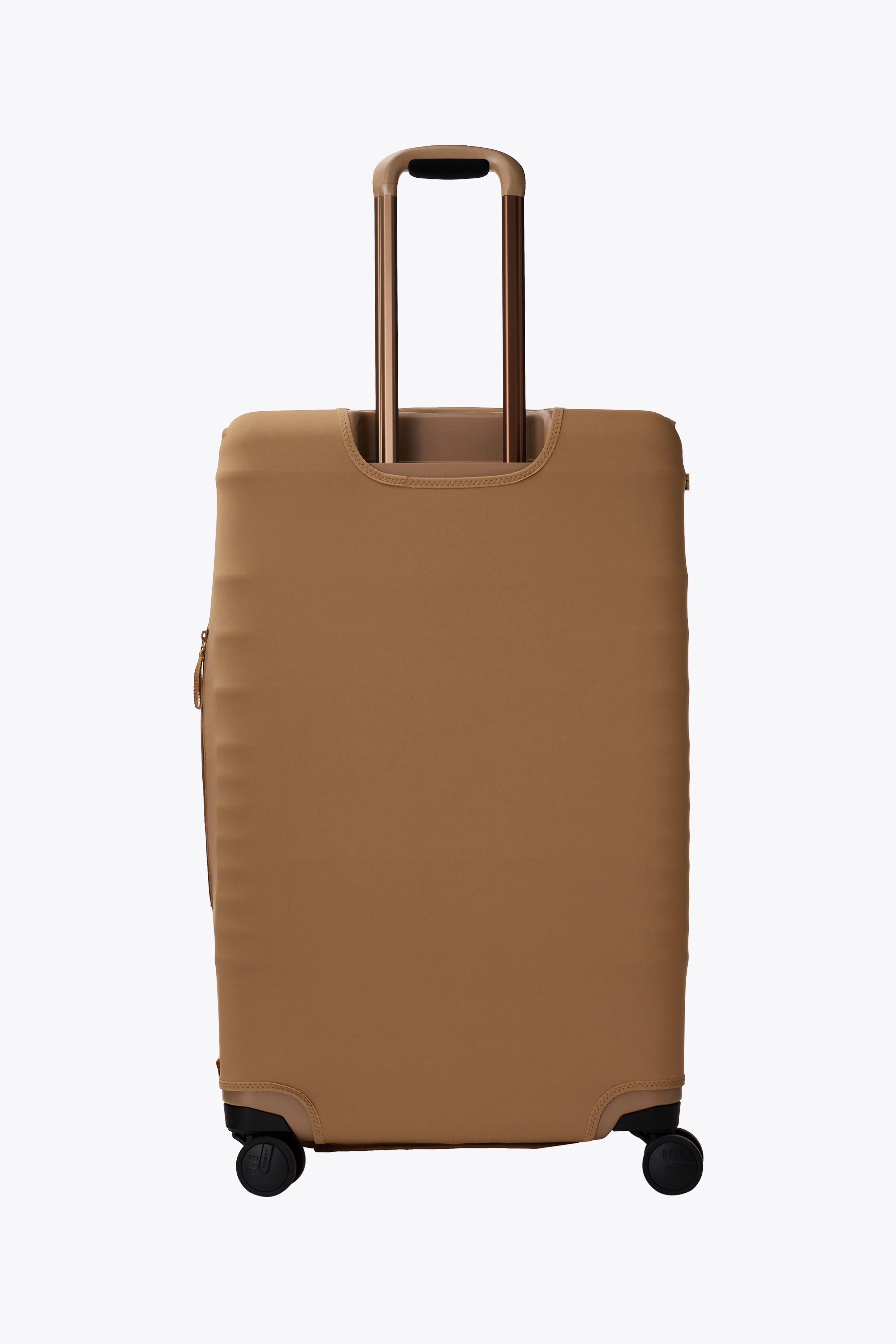 The Large Check-In Luggage Cover in Camel - Image 3