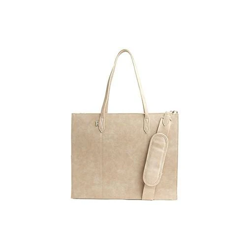 The Large Work Tote in Beige - Image 12