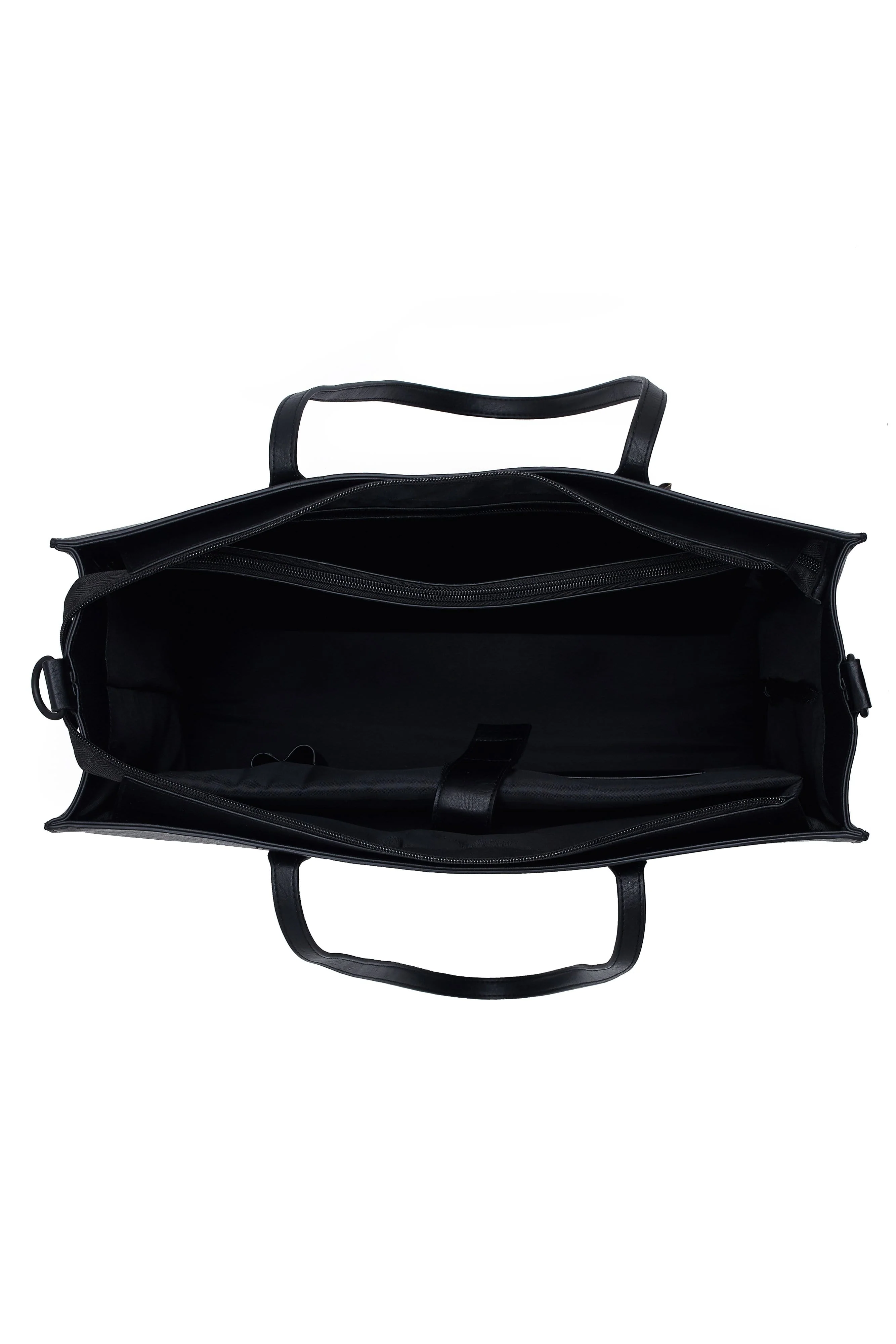 The Large Work Tote in Black - Image 7