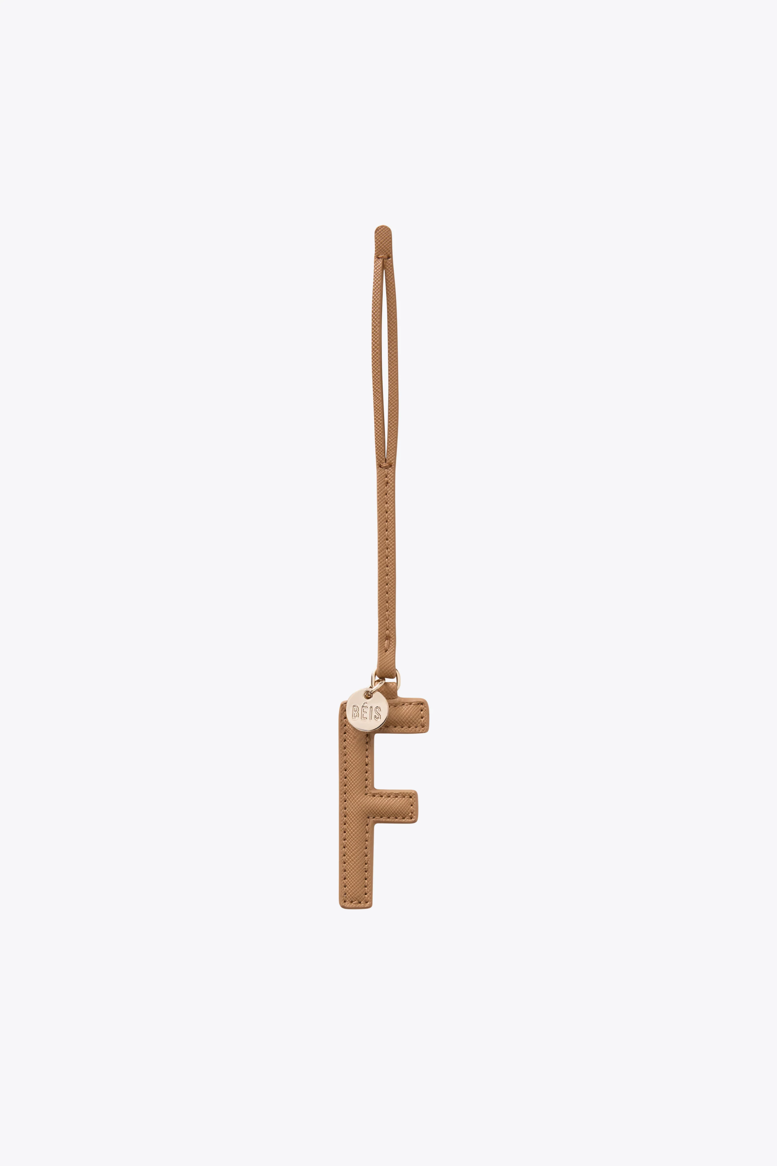 The Letter Charm in Camel - Image 11