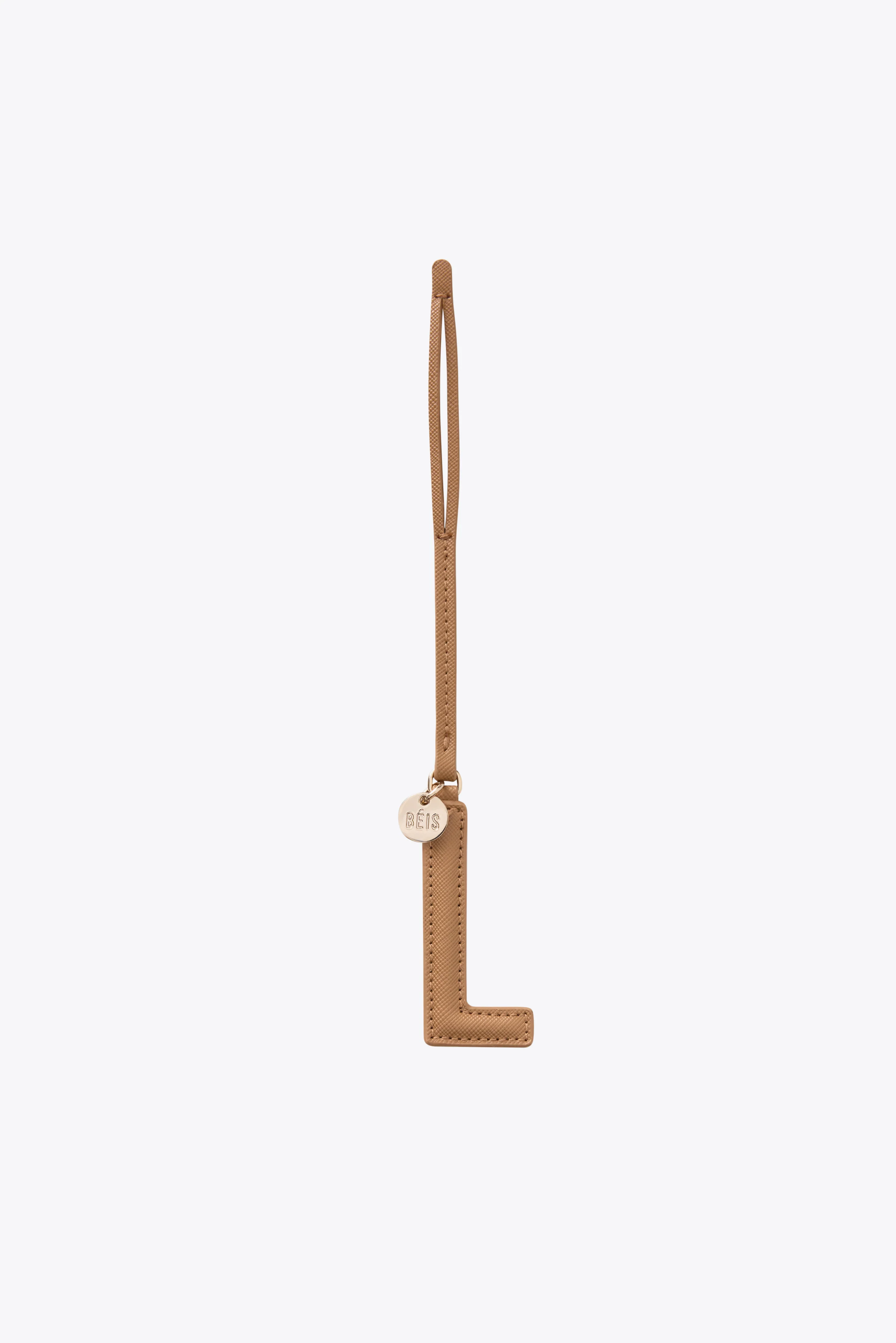 The Letter Charm in Camel - Image 17