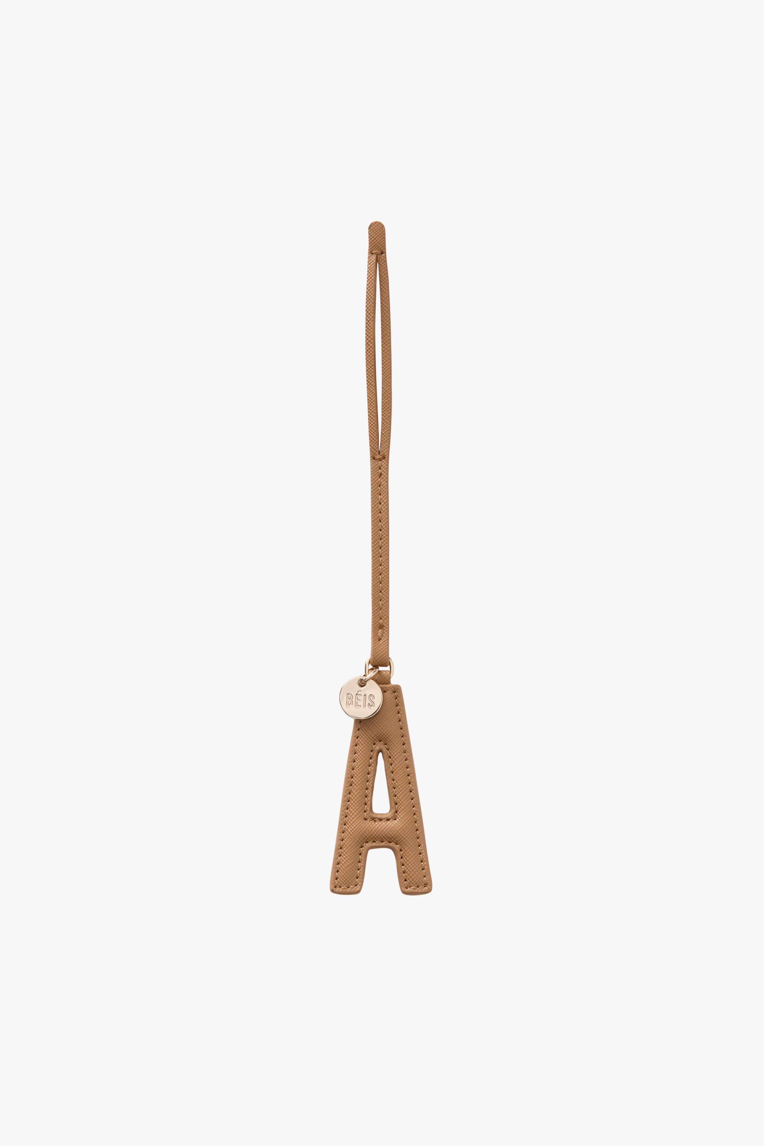 The Letter Charm in Camel - Image 6