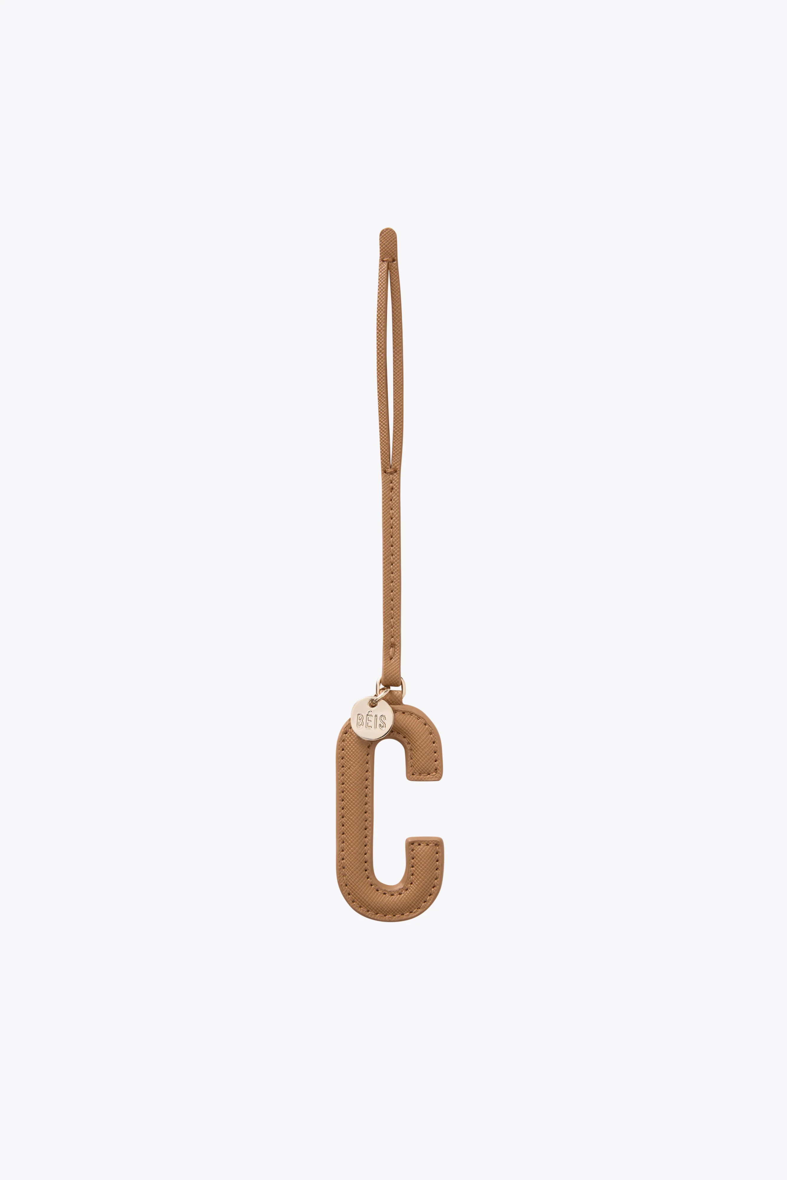 The Letter Charm in Camel - Image 8