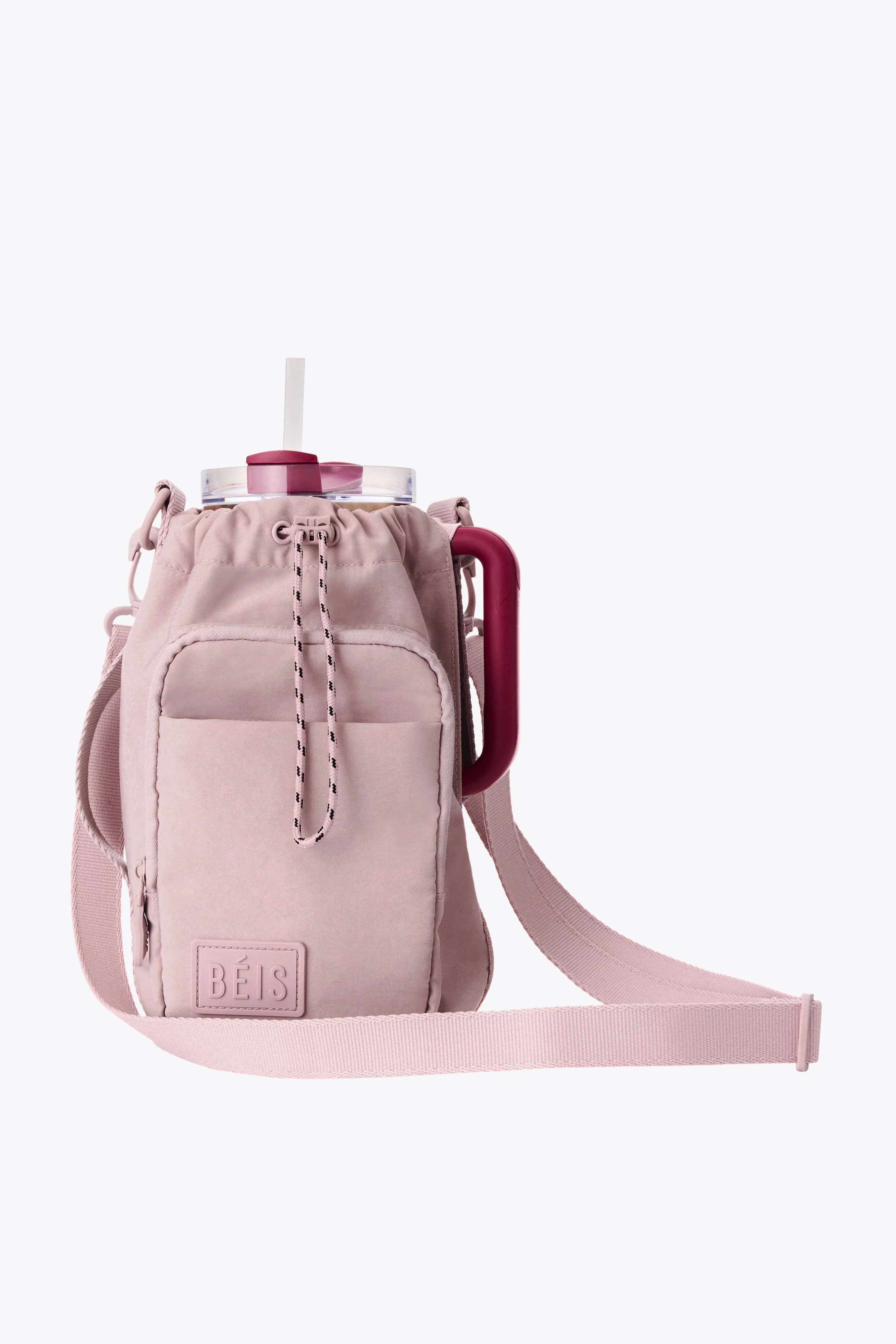 The Magnetic Water Bottle Sling in Atlas Pink - Image 3