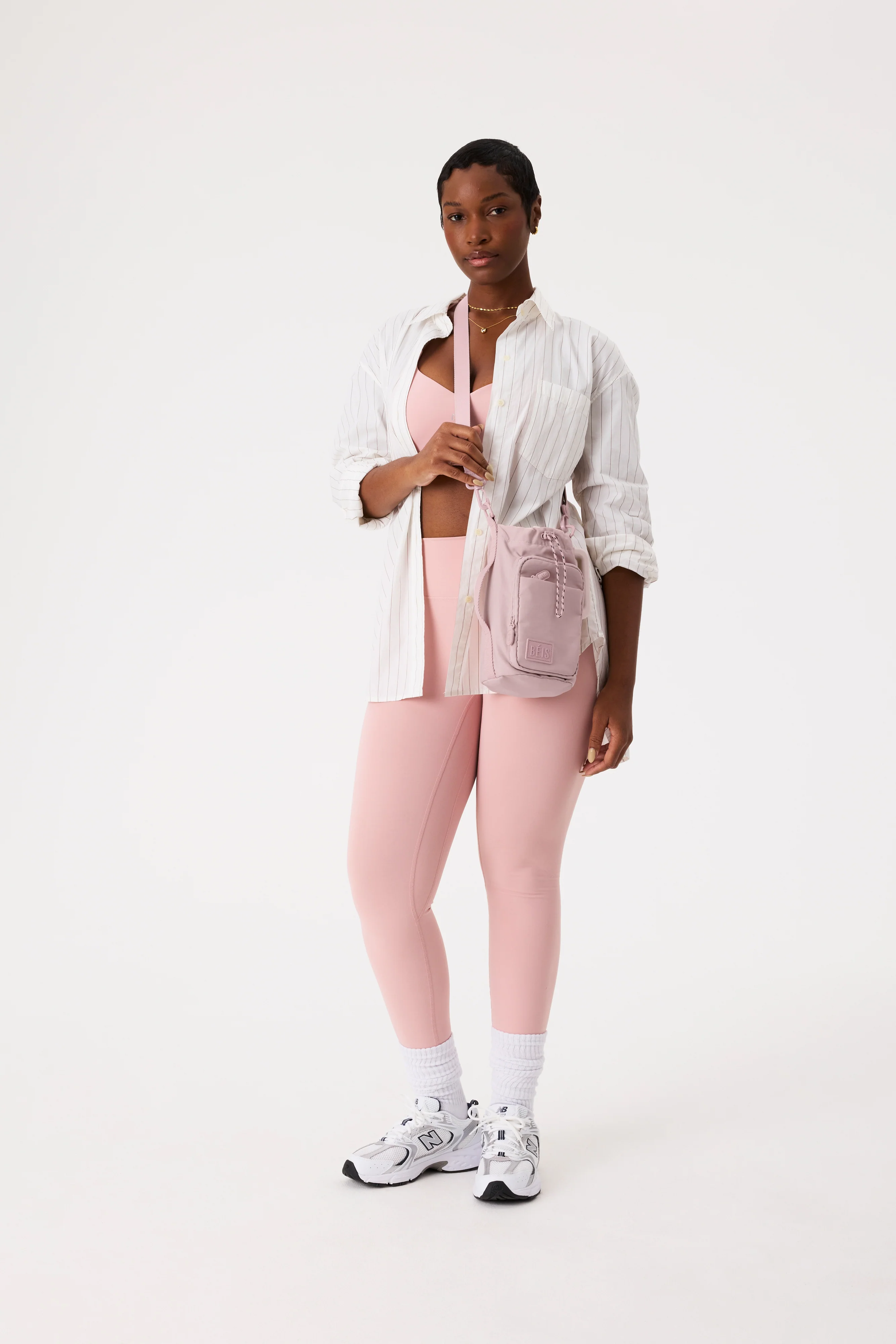 The Magnetic Water Bottle Sling in Atlas Pink - Image 5
