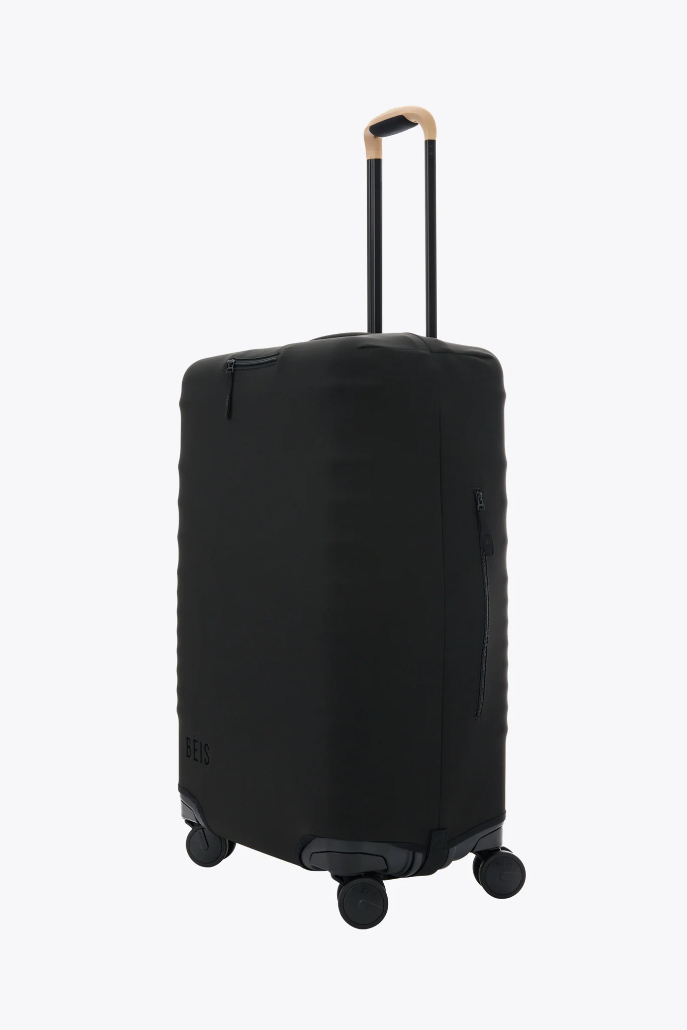The Medium Check-In Luggage Cover in Black - Image 3