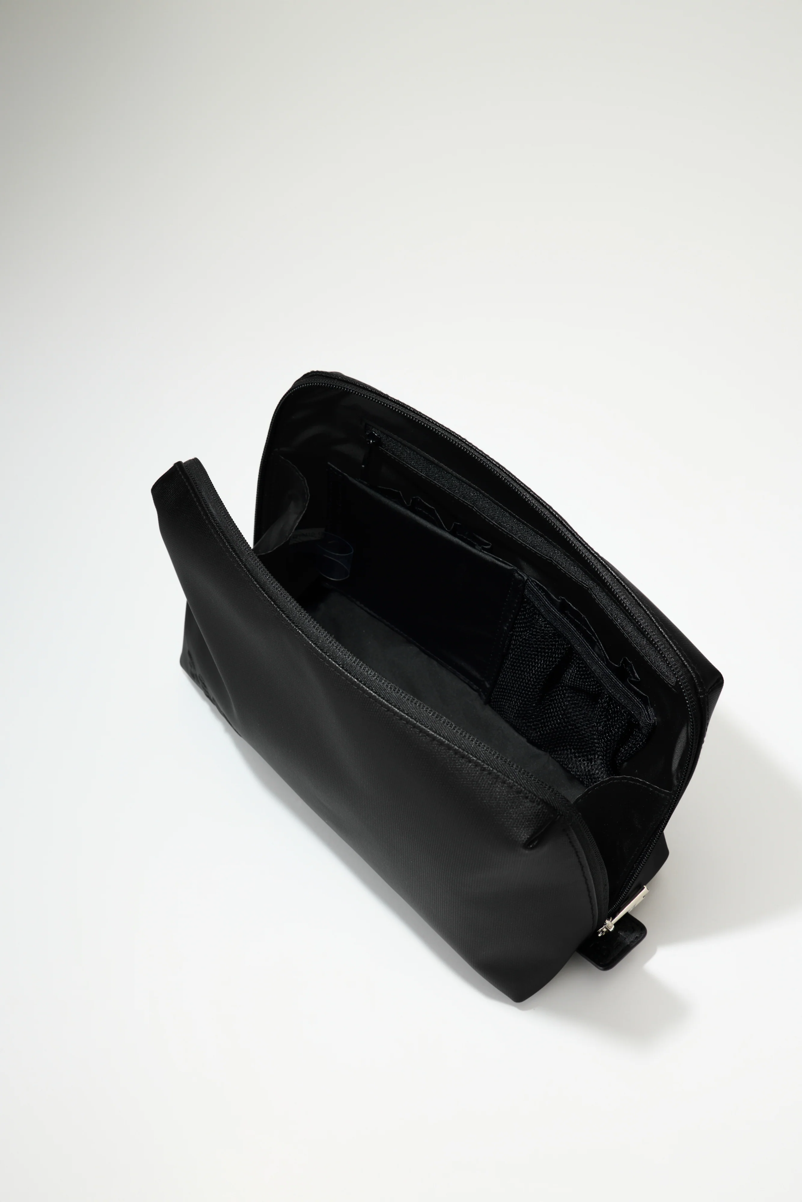 The Medium Cosmetic Pouch in Black - Image 3