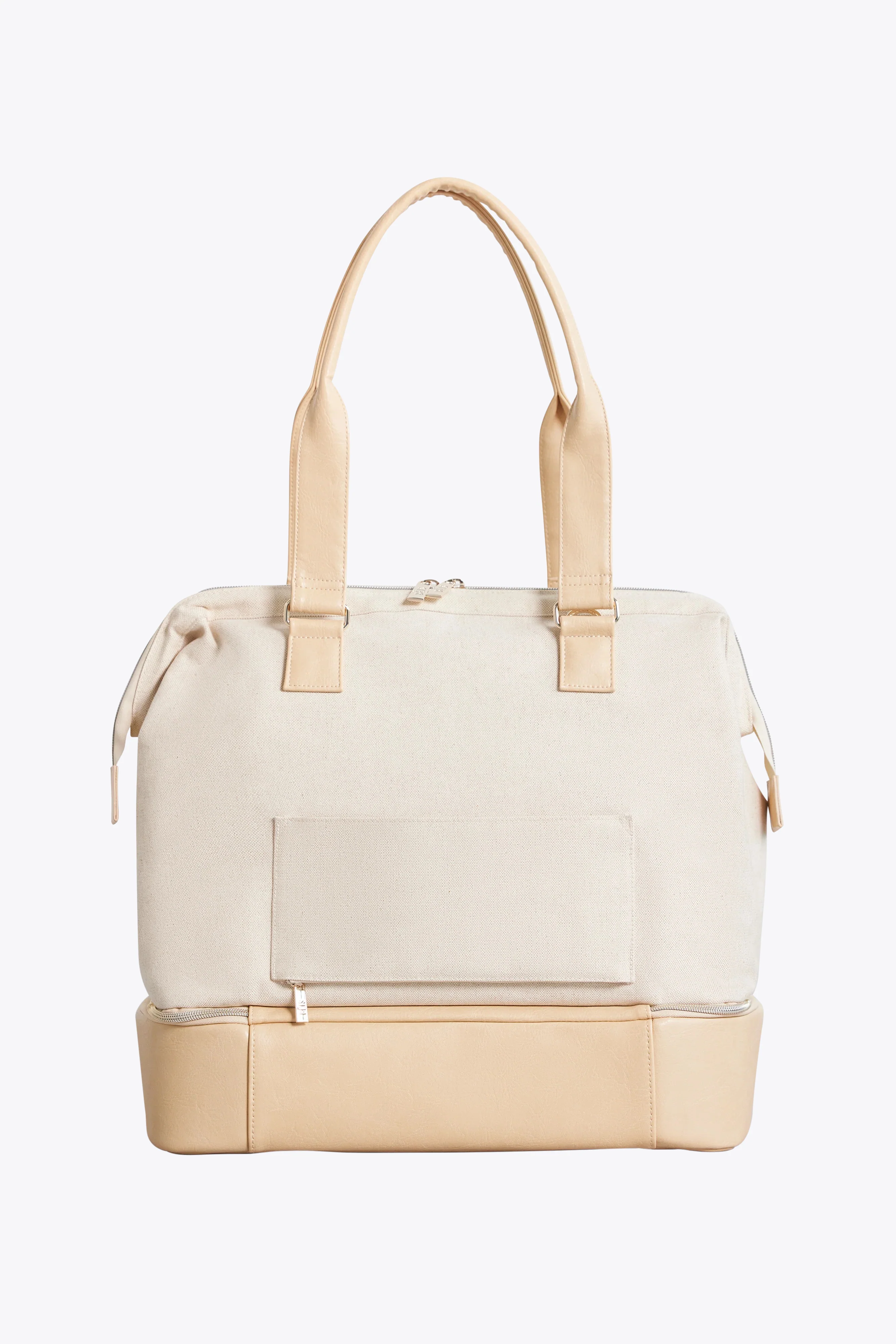 The Mini Weekender in Beige - Image 4