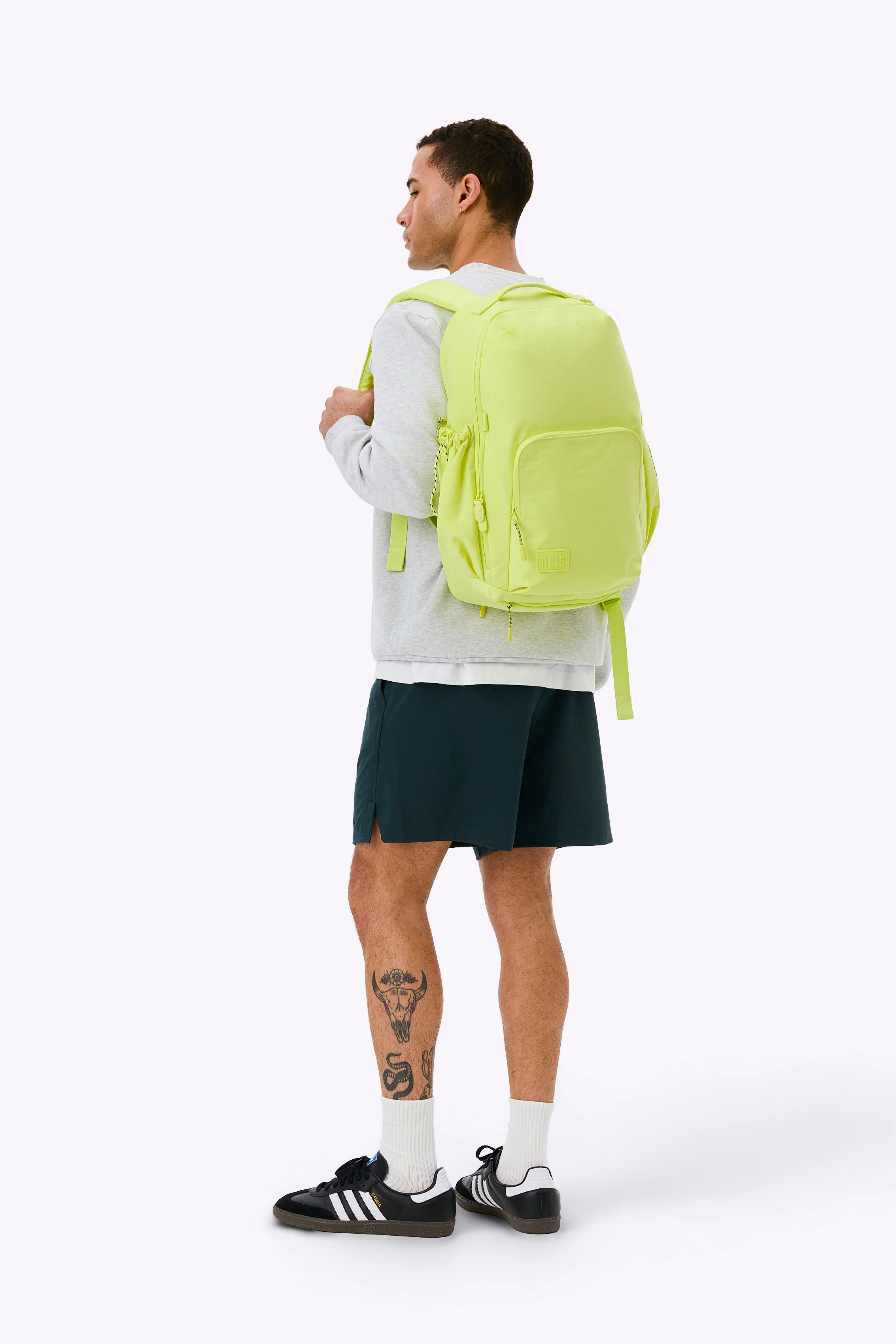 The North To South Backpack in Limone - Image 4