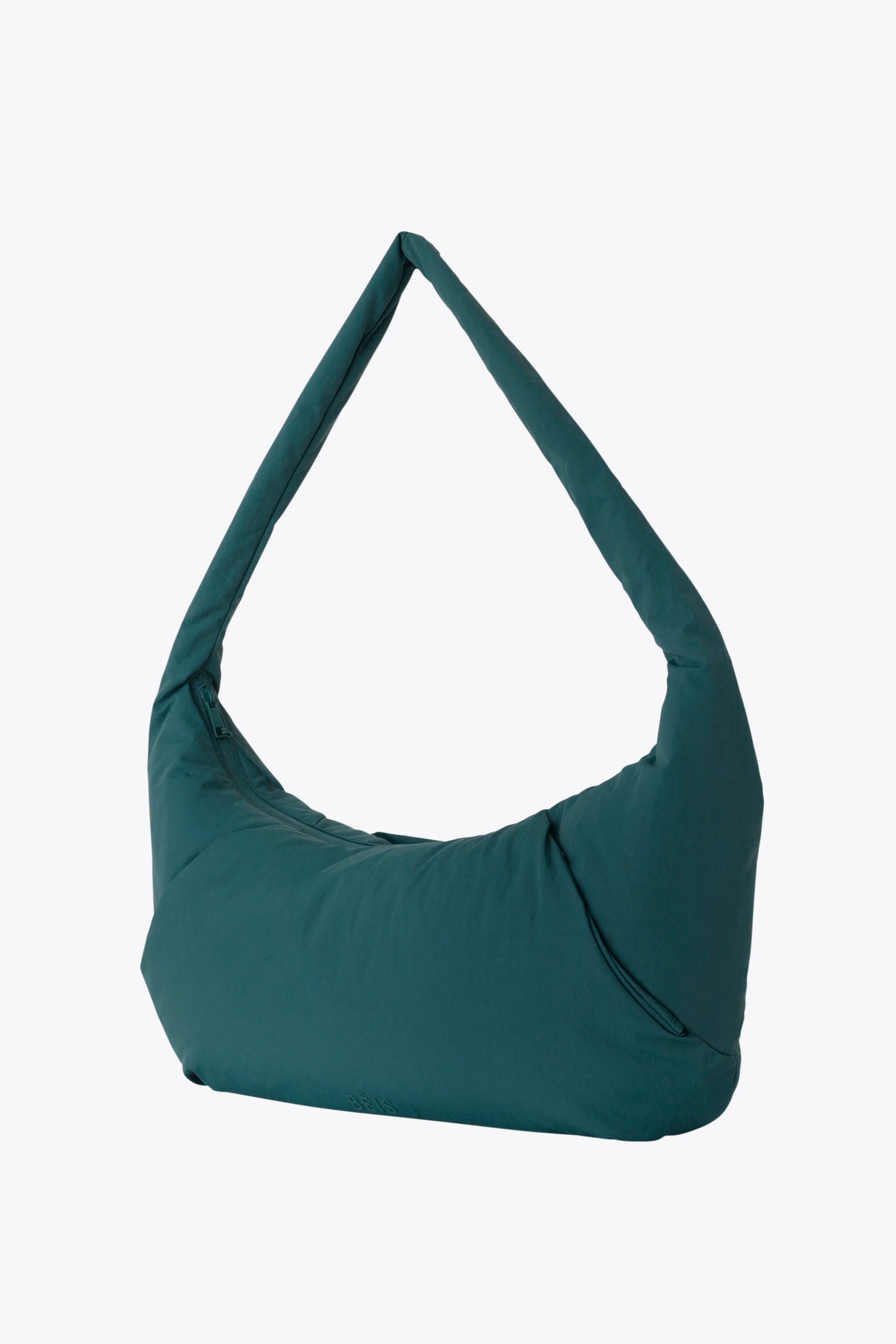 The Oversized Crescent Catchall in Deep Teal - Image 3