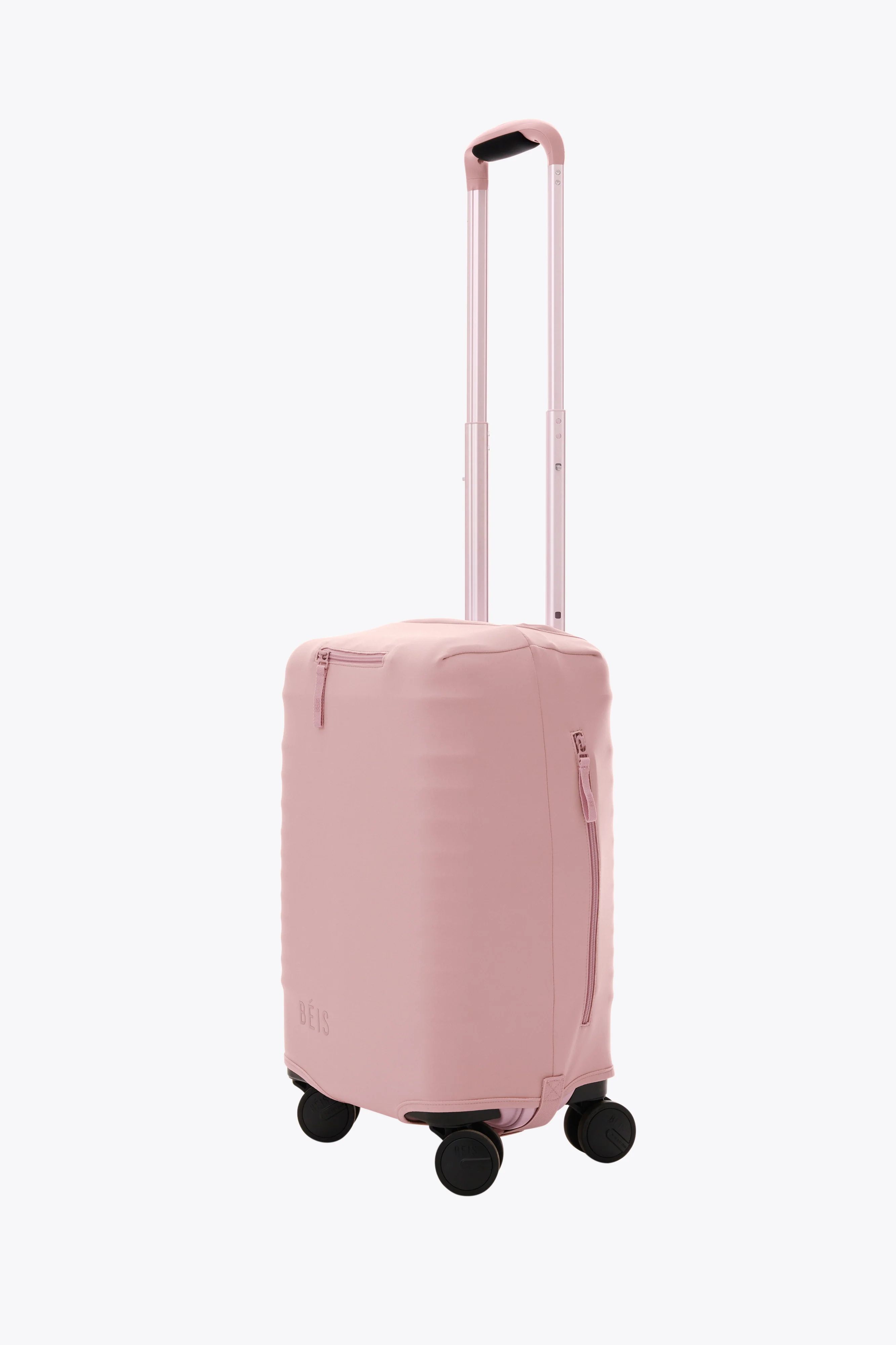 The Small Carry-On Luggage Cover in Atlas Pink - Image 3