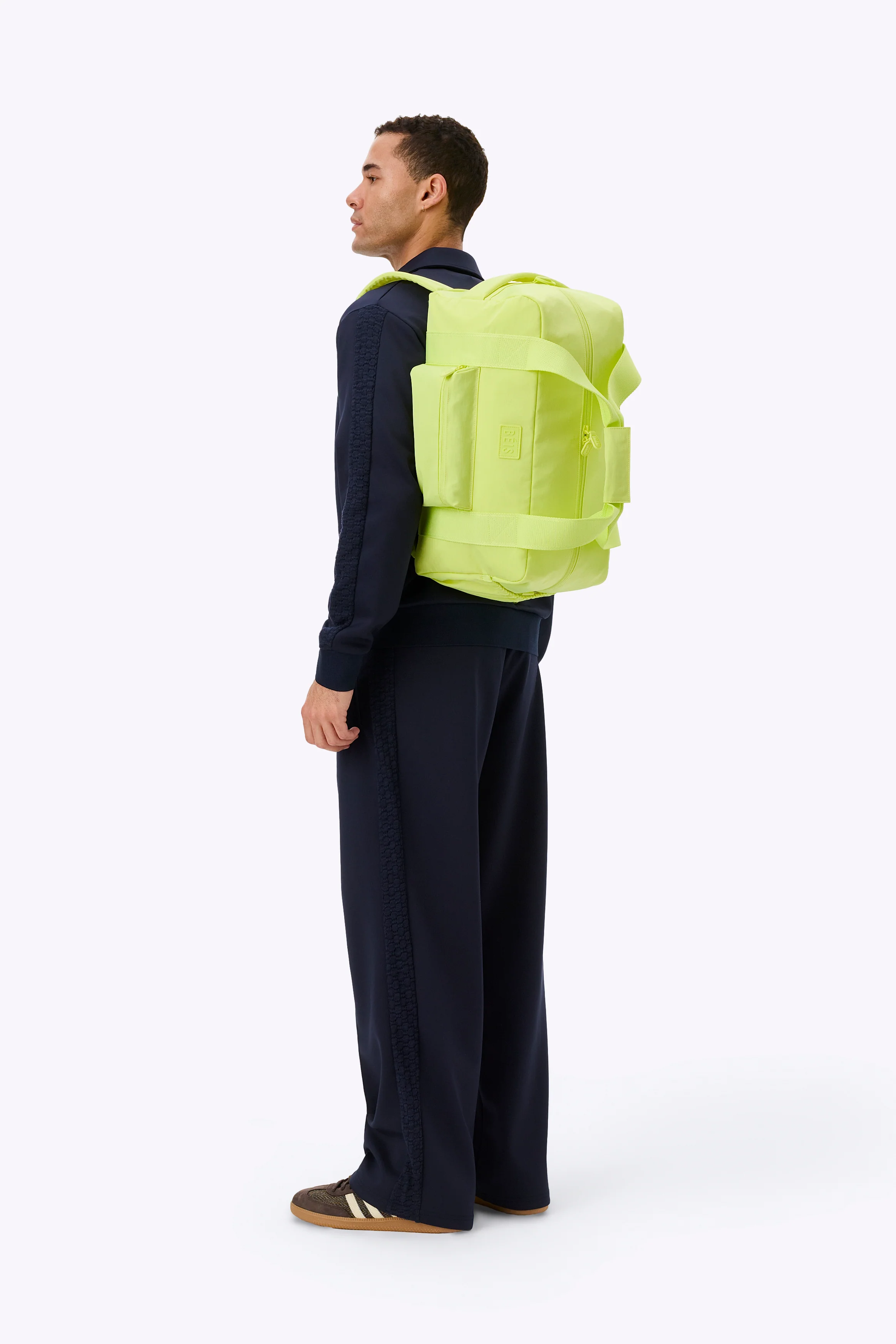 The Sport Duffle Backpack in Limone - Image 4