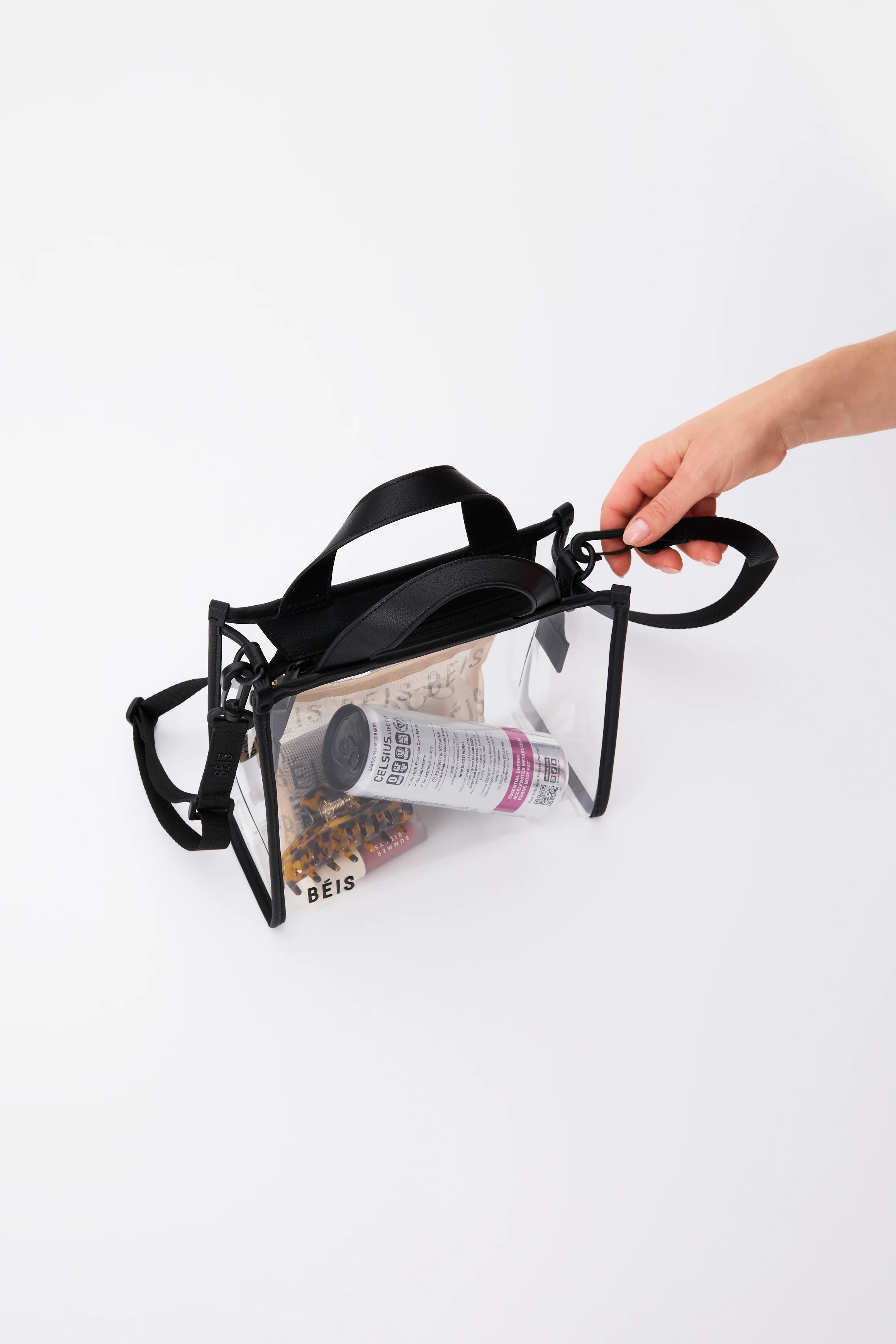 The Stadium Crossbody in Black - Image 5