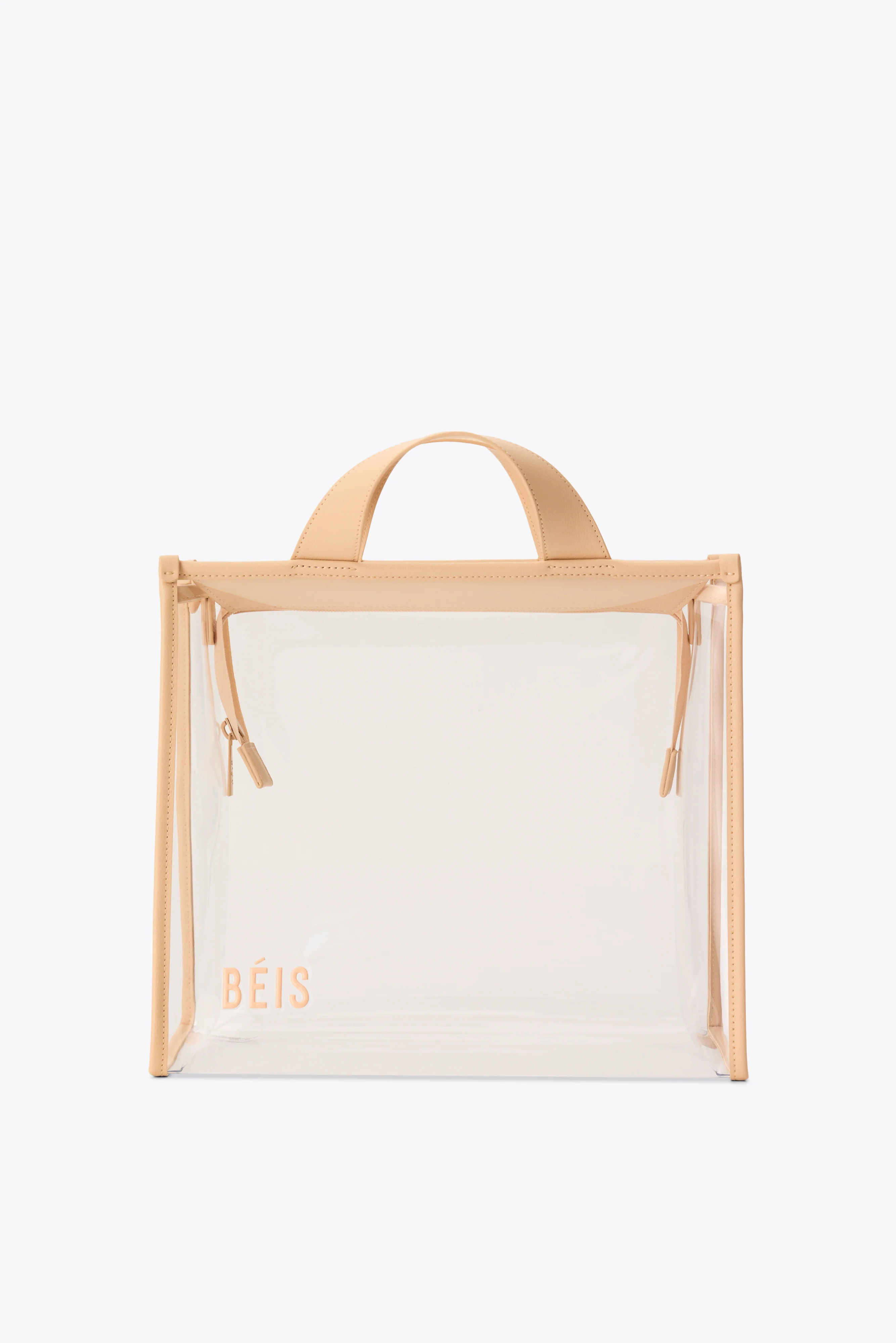The Stadium Tote in Beige - Image 6