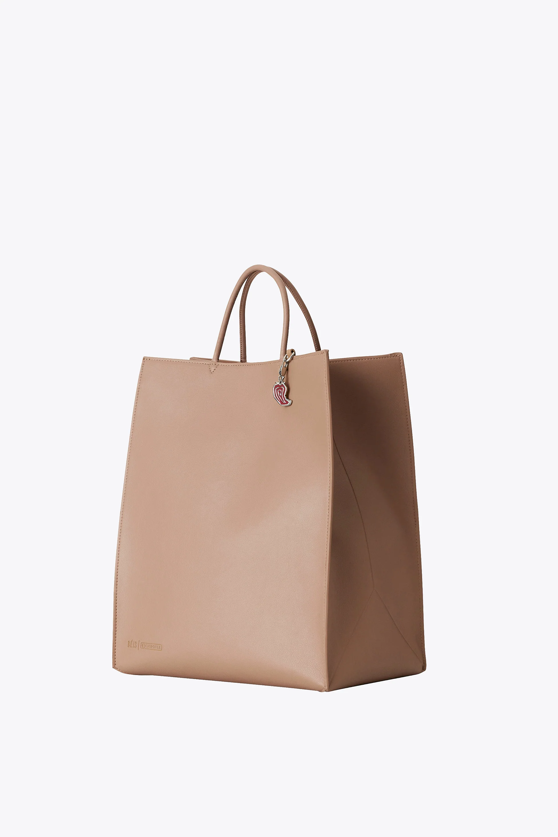 BÉIS x Chipotle The To Go Bag in Kraft Brown - Image 4