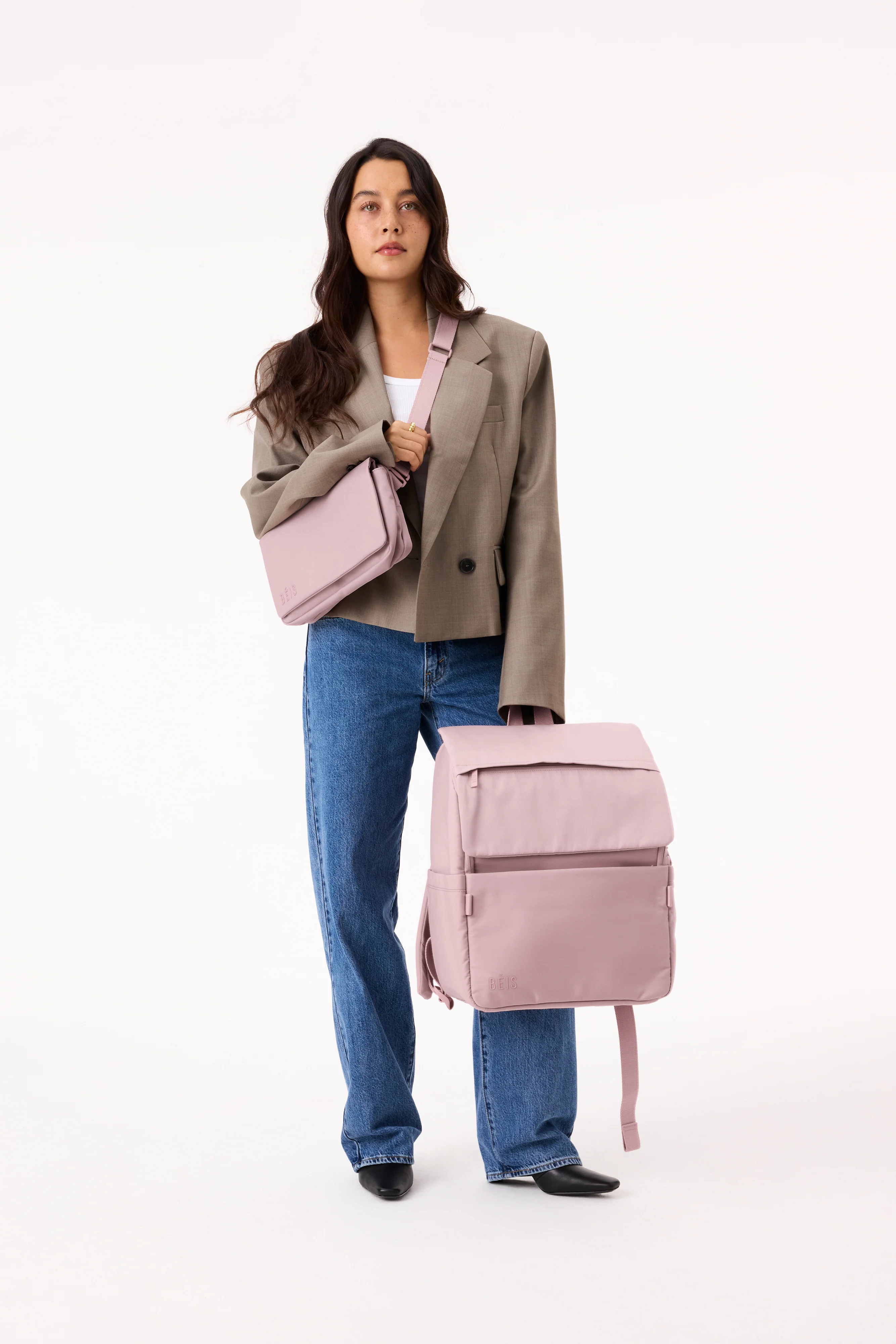 The Ultimate Diaper Backpack in Atlas Pink - Image 4